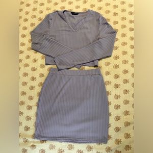 Matching Skirt and Shirt Set